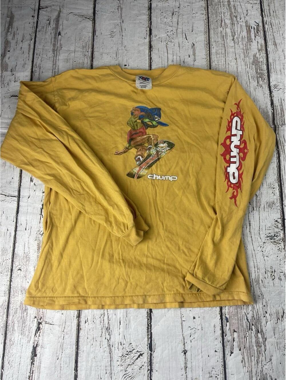 Y2K Vintage TNT Trau & Loevner Skater Flames XL